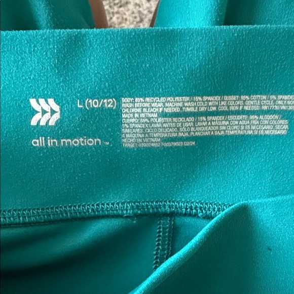 All in Motion Kids Aqua Shorts - Picture 3 of 3